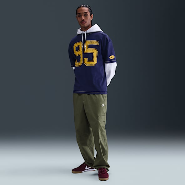 Nike USA スタジャン ネイビー/ベージュ USA Dugout Men's Nike Breaking Satin Jacket. Nike.com